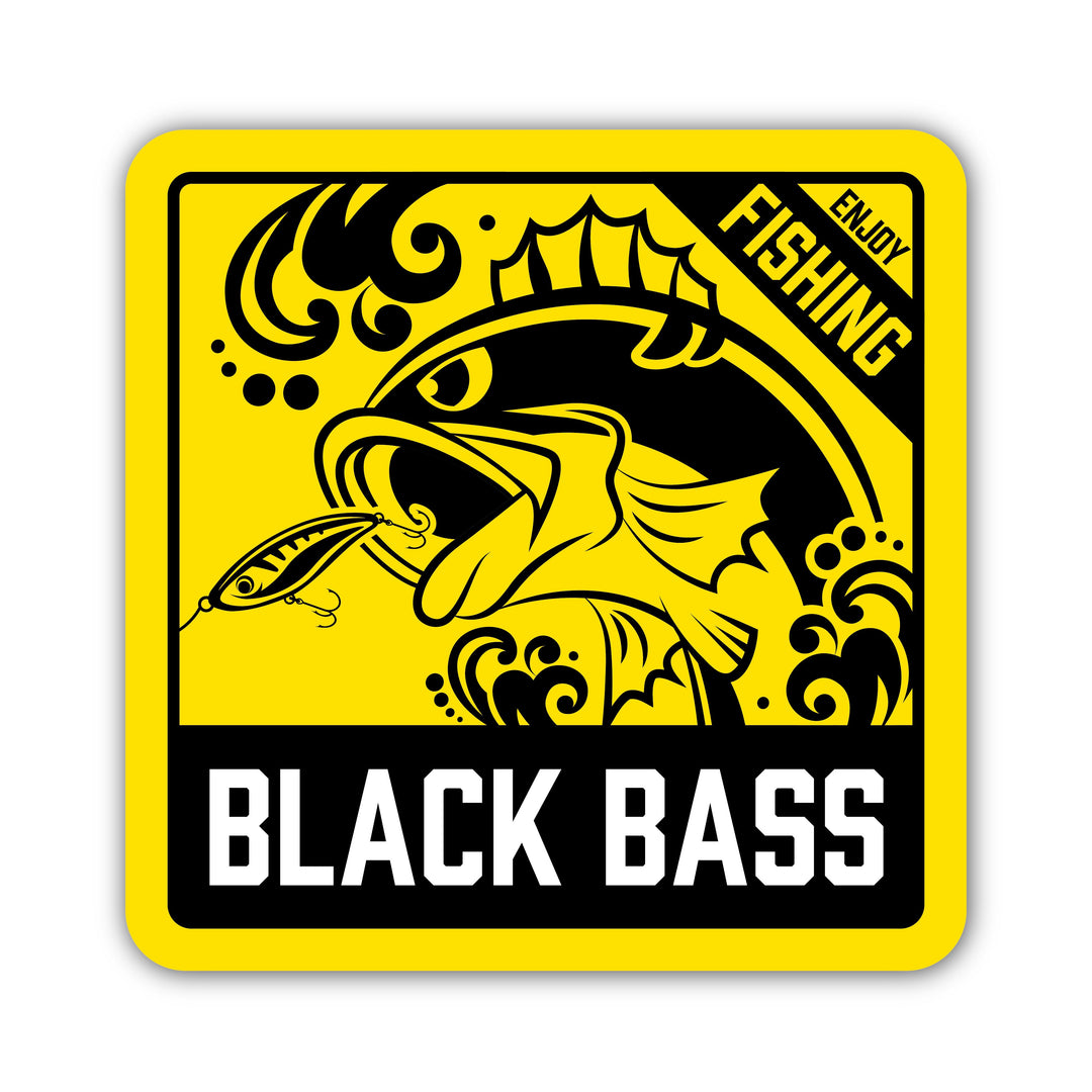 魚の動きを飾る。BLACK BASSステッカーでつくるタックルボックスの主役