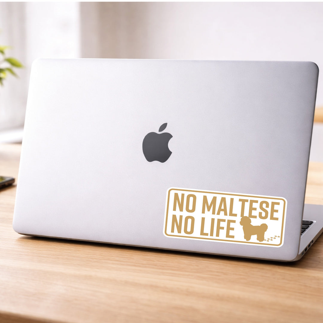 小さな足跡まで楽しみたい。「NO MALTESE NO LIFE」のやさしい2色