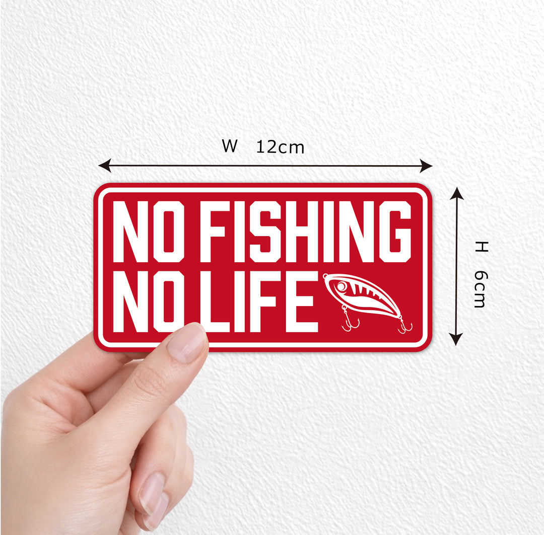 NO FISHING NO LIFE　(campprint0006)