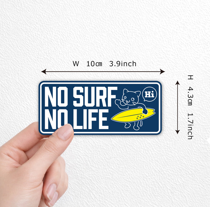 NO SURF NO LIFE　(surfprint0002)
